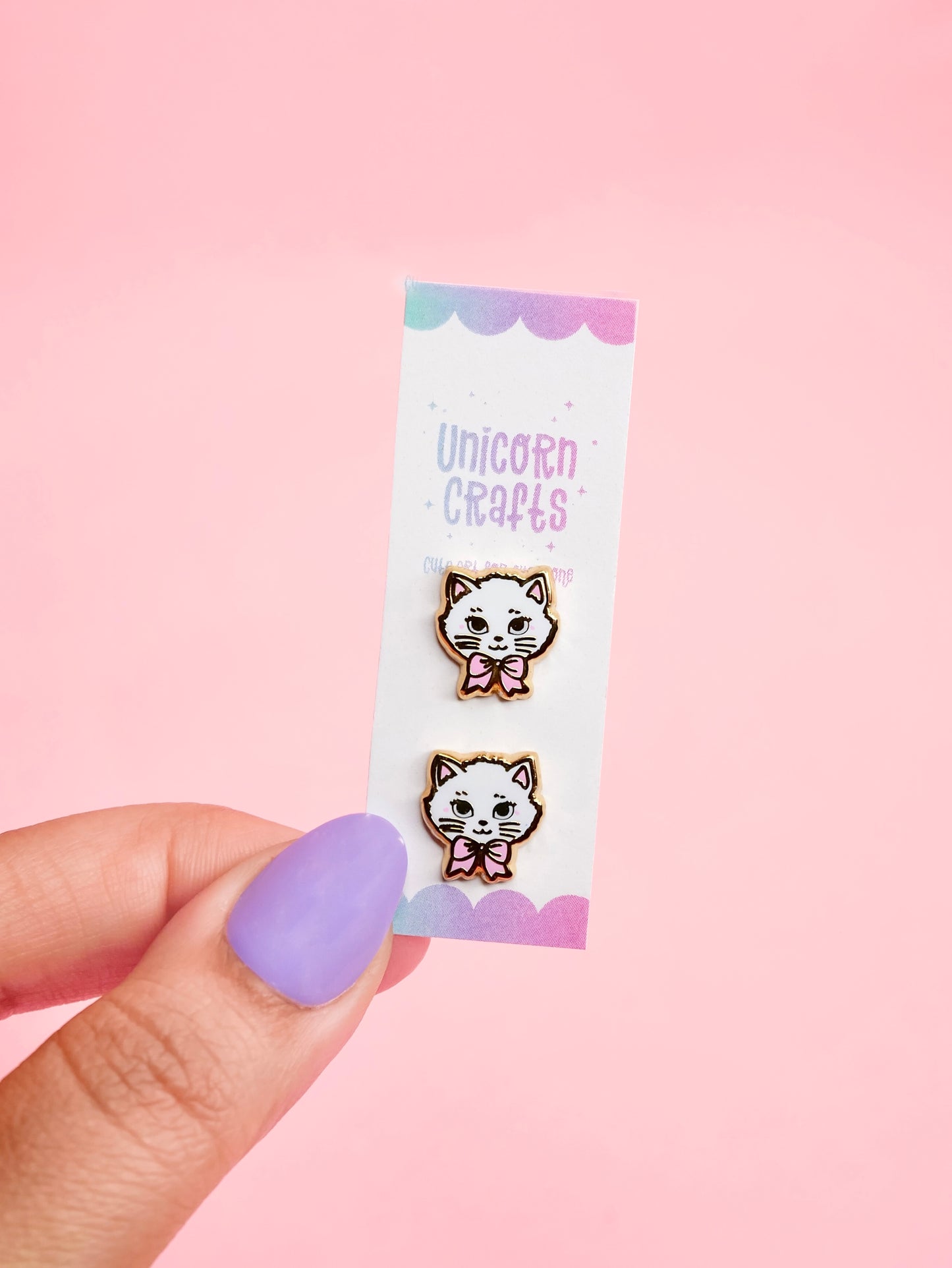 Kitten Earrings