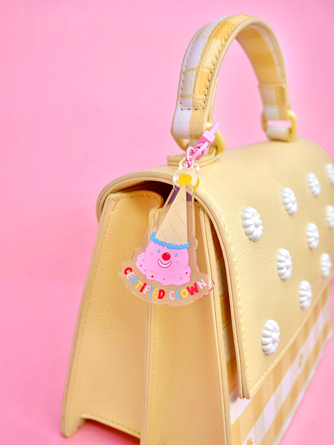Certified Clown Bag Charm/Keychains