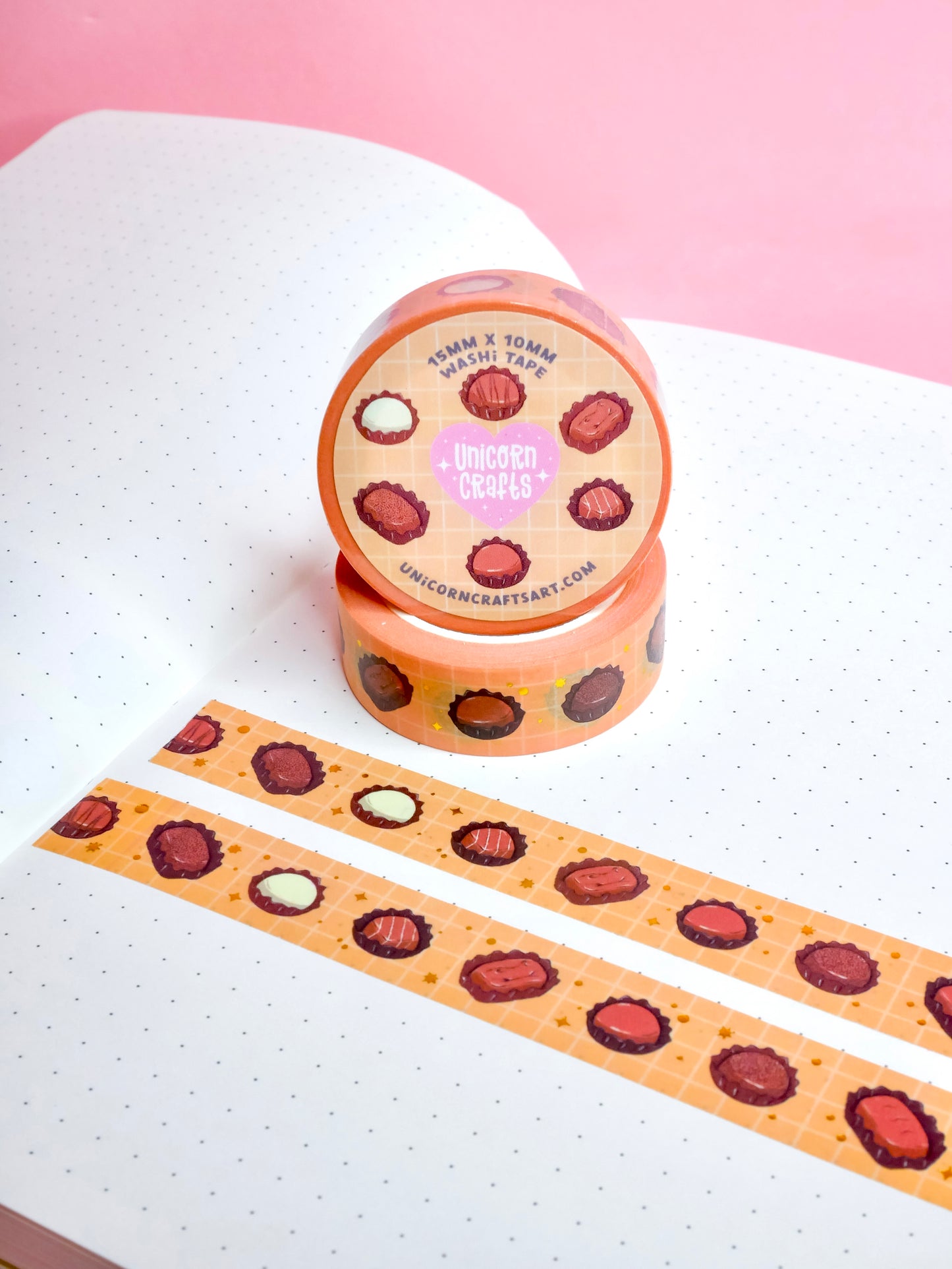 Chocolates Washi Tape