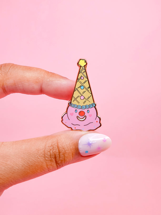 Clown Cone Enamel Pin