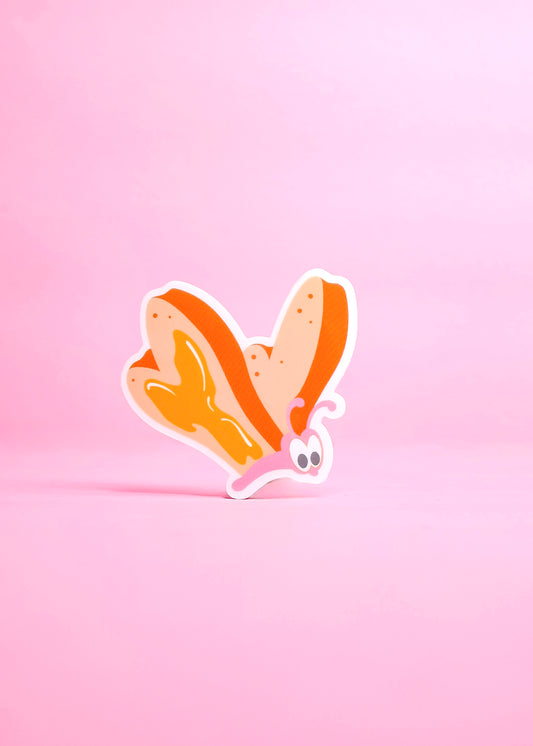 Bread and Butterfly Sticker
