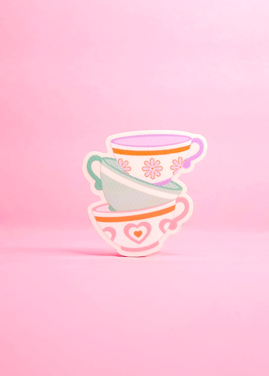 Teacups Sticker