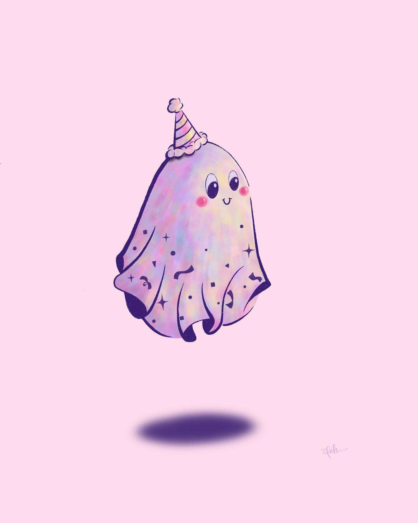 Party Ghost Print