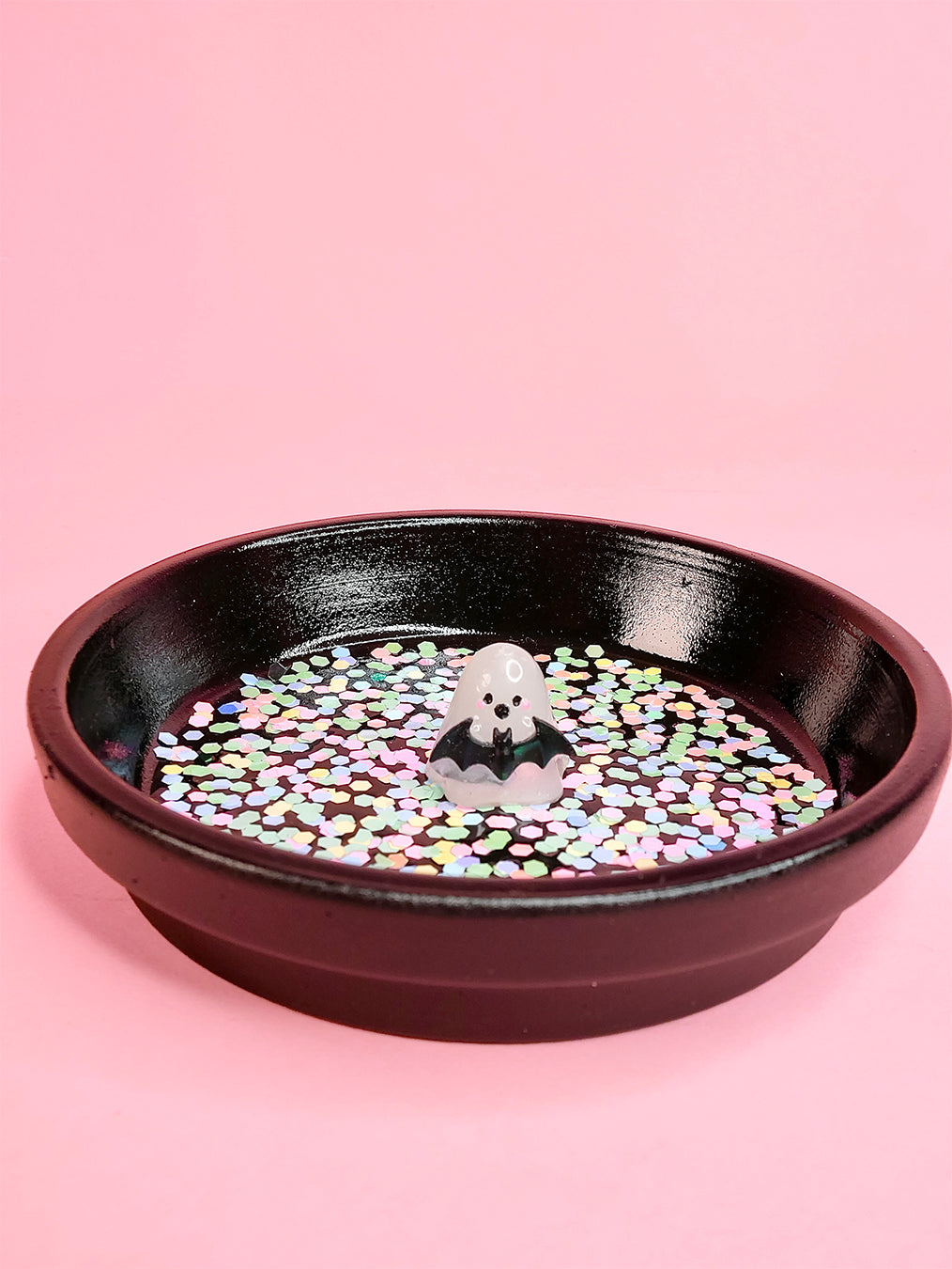 Ghostie Trinket Dish + Incense Holder