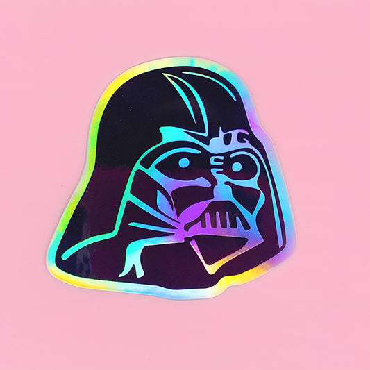 Holographic Vader Sticker