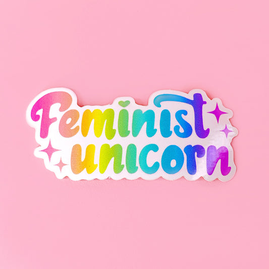 Feminist Unicorn Sticker