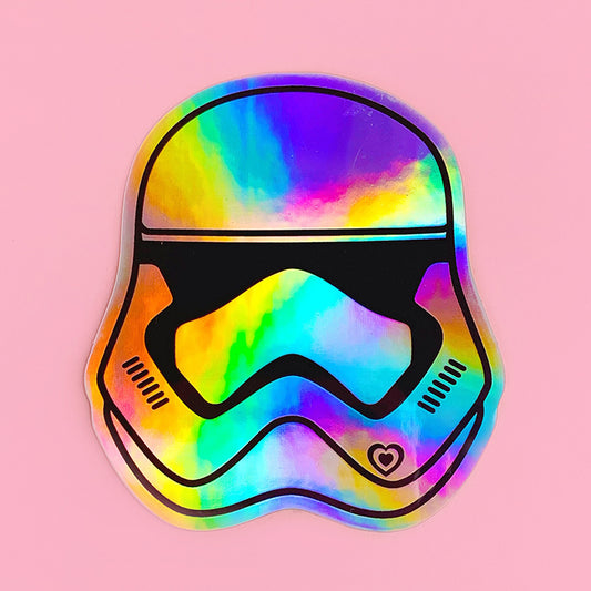 Holographic Stormtrooper - Sticker