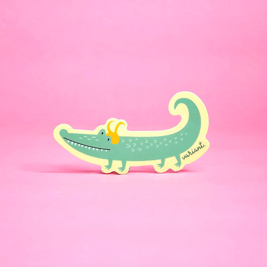 Alligator Loki Sticker