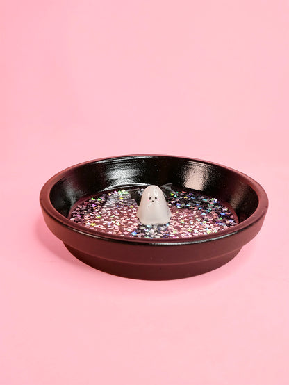 Ghostie Trinket Dish + Incense Holder