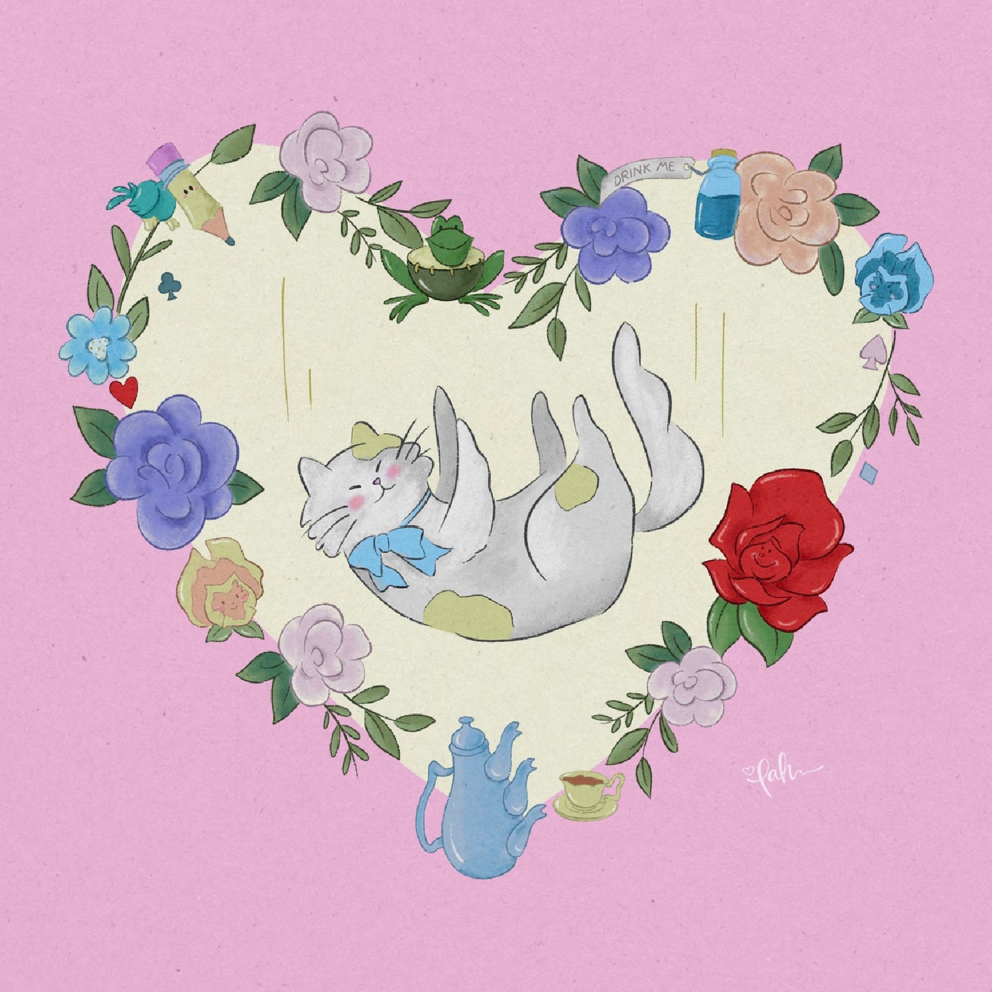 Down the Rabbit Hole Print