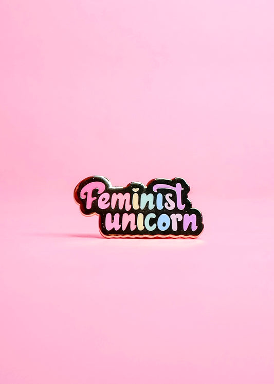 Feminist Unicorn Enamel Pin
