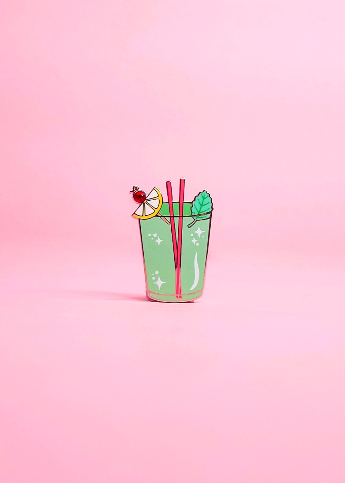 Mint Julep Enamel Pin