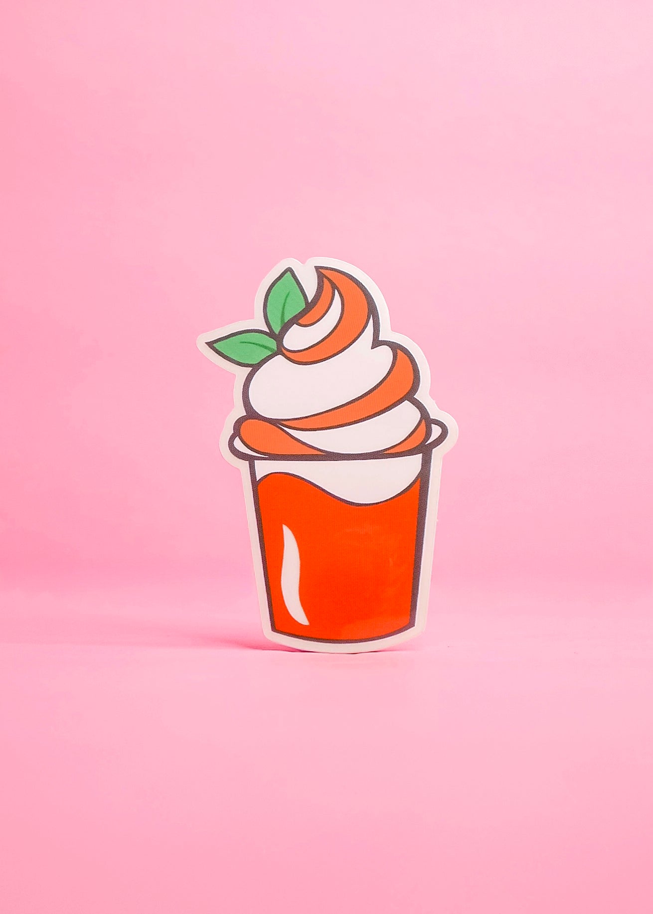 Orange Float Sticker – Unicorn Crafts