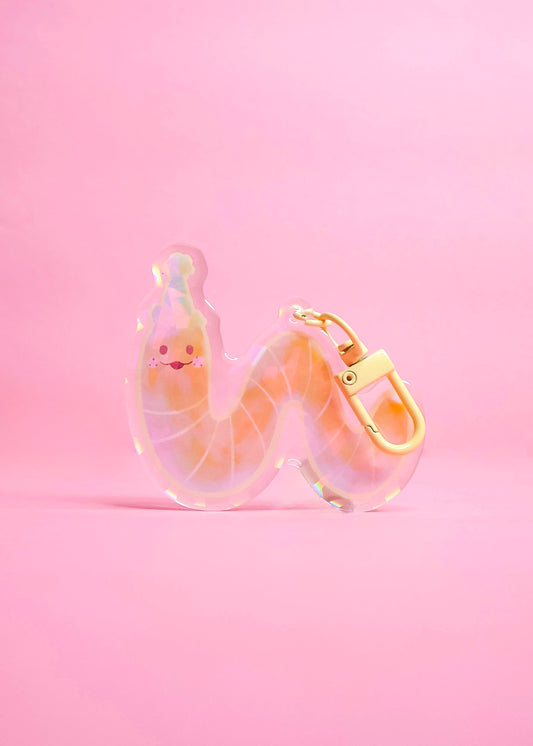 Party Worm Bag Charm/Keychains