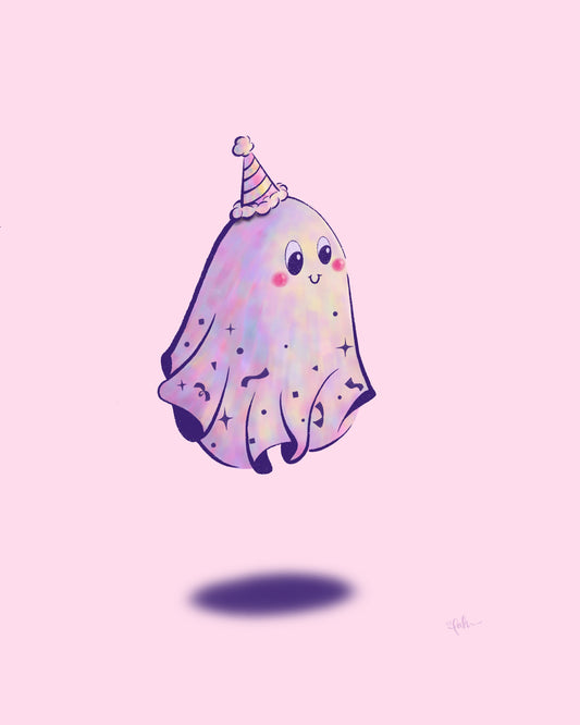 Party Ghost Print