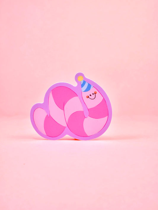 Party Worm V2 Sticker