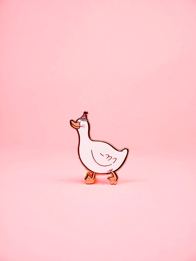Silly Goose Enamel Pin