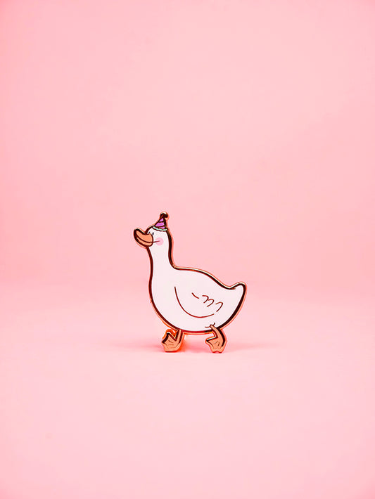 Silly Goose Enamel Pin