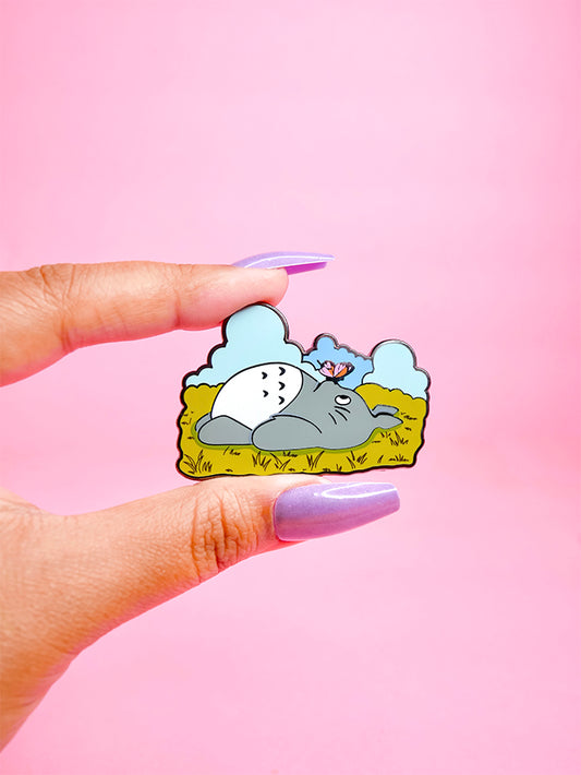 Totoro Spring Enamel Pin