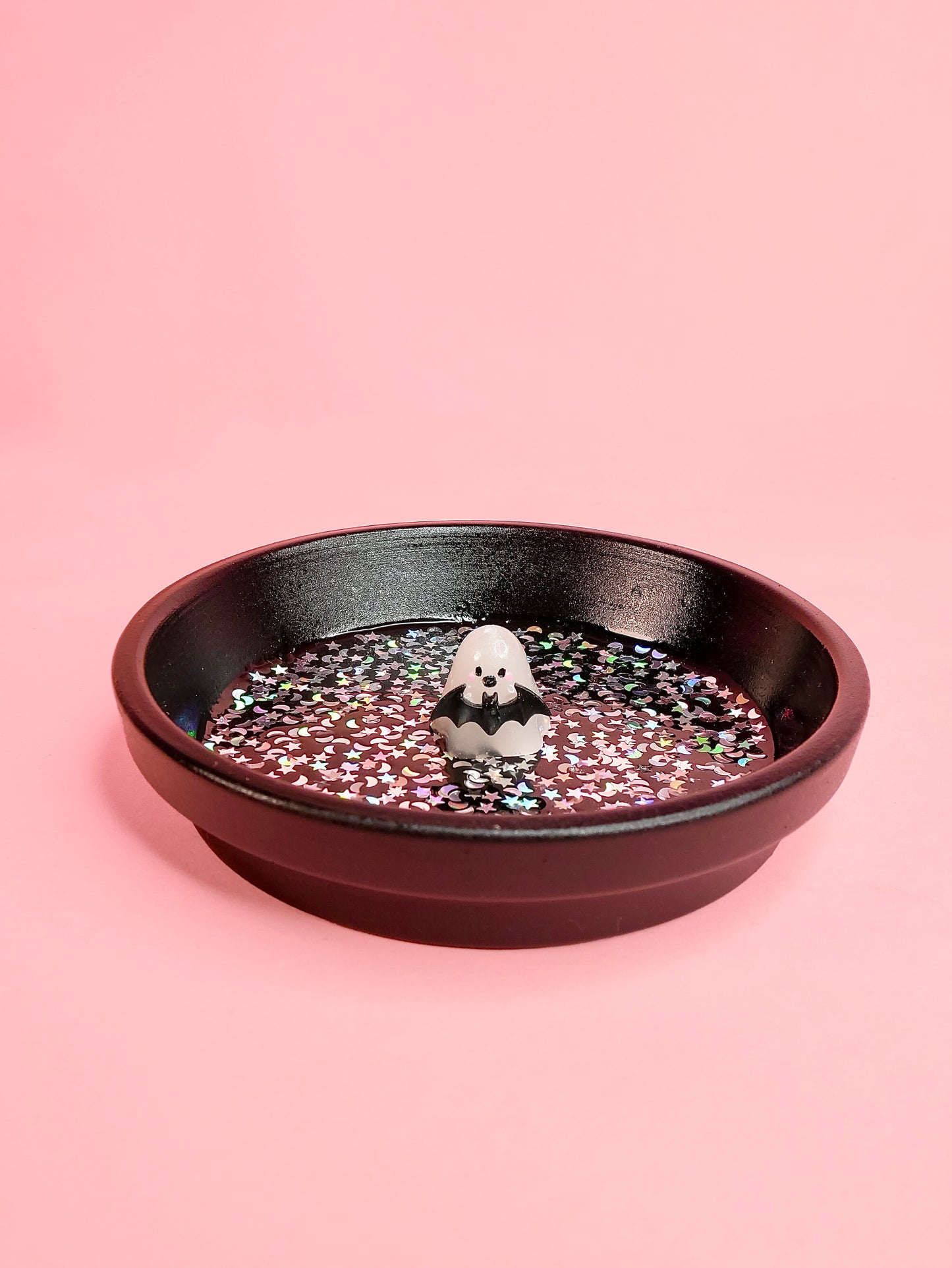 Ghostie Trinket Dish + Incense Holder