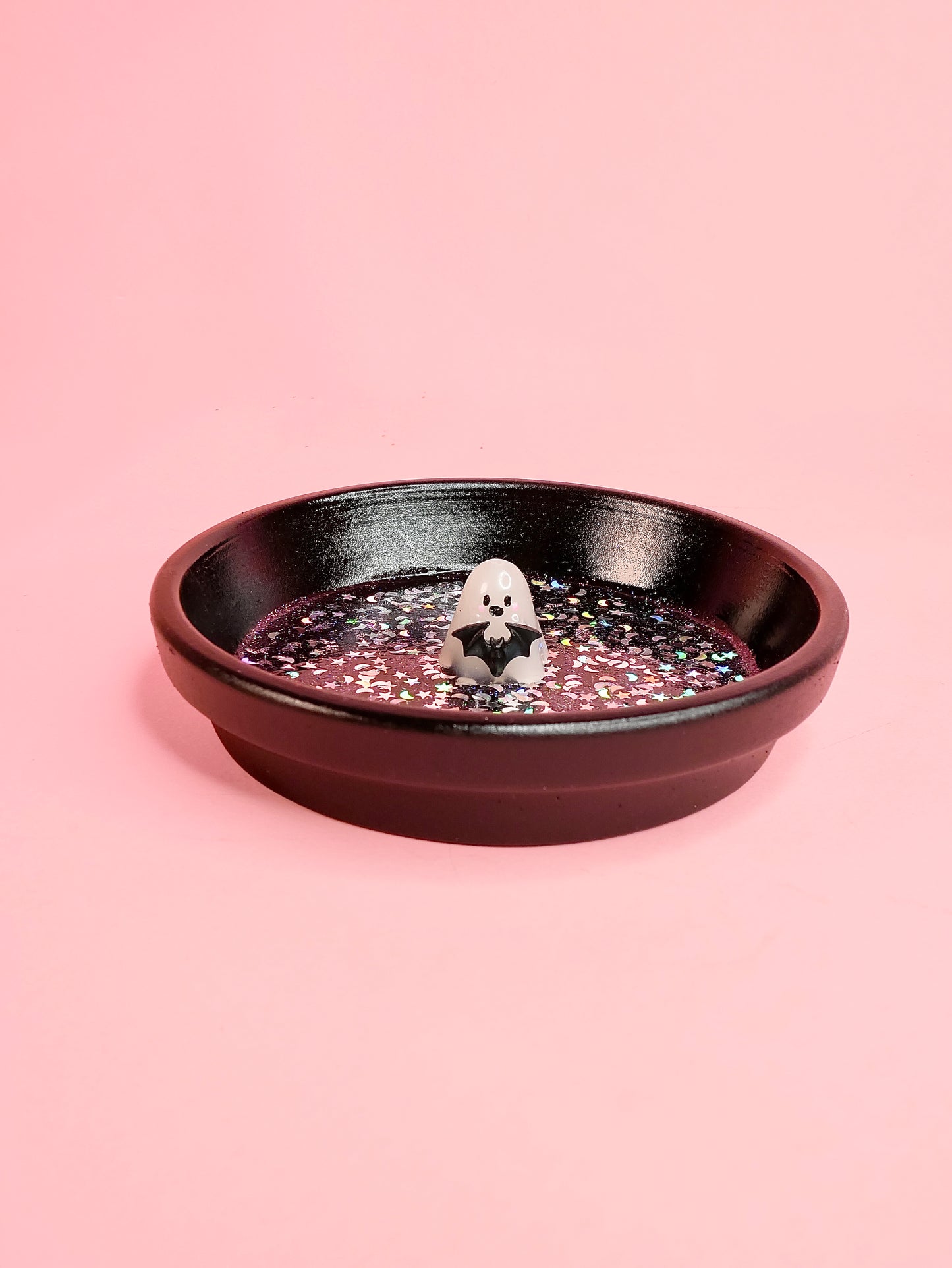 Ghostie Trinket Dish + Incense Holder