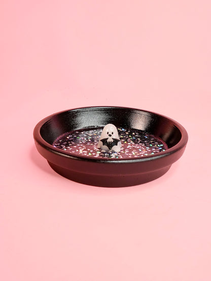 Ghostie Trinket Dish + Incense Holder